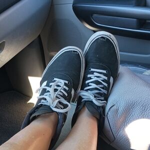 Vans Black and White Women's Sneakers